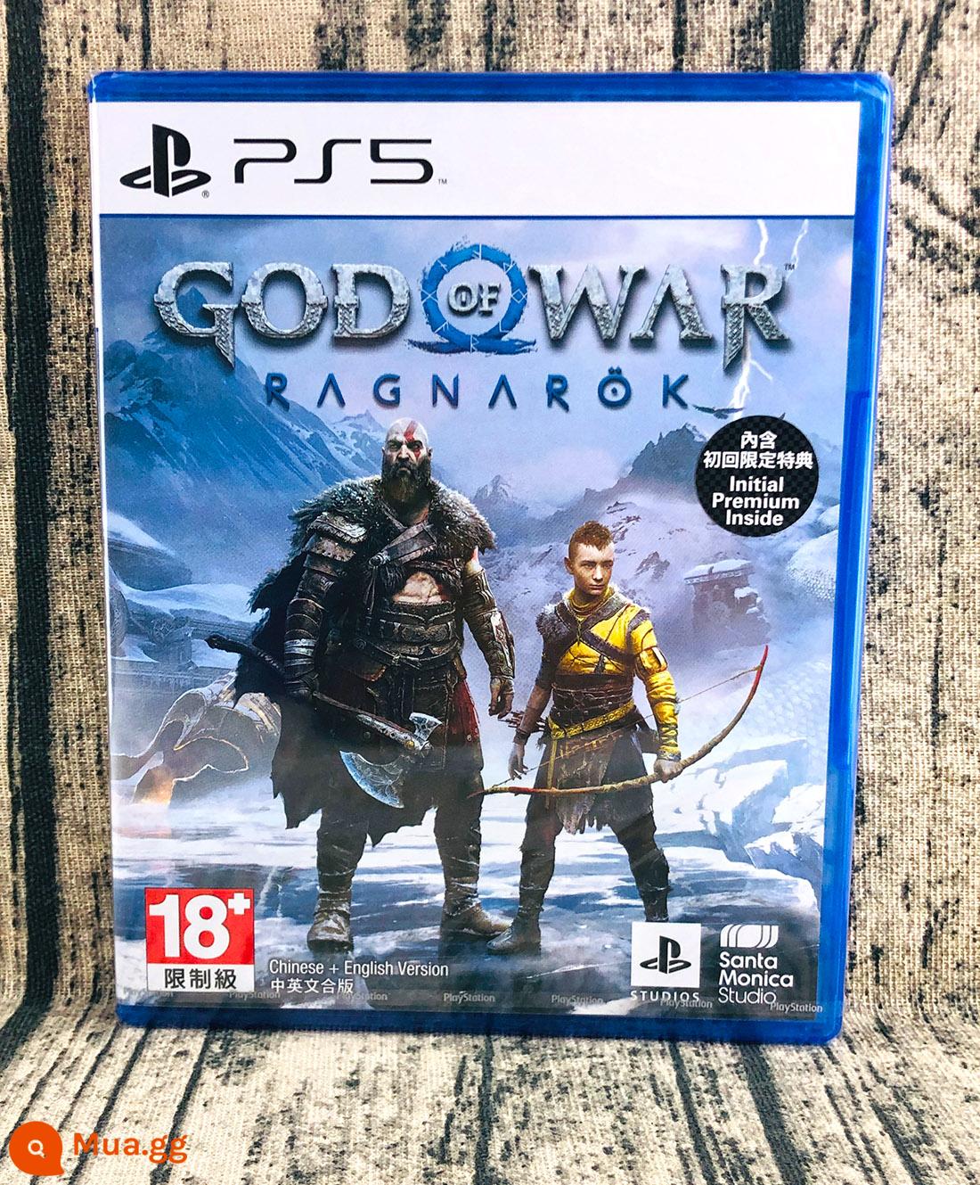 Trò chơi Sony PS5 God of War 5 Ragnarok phiên bản Hồng Kông phiên bản Trung Quốc với mã đặc biệt phát hành đầu tiên ngay lập tức - Phiên bản đặc biệt đầu tiên của PS5 Trung Quốc