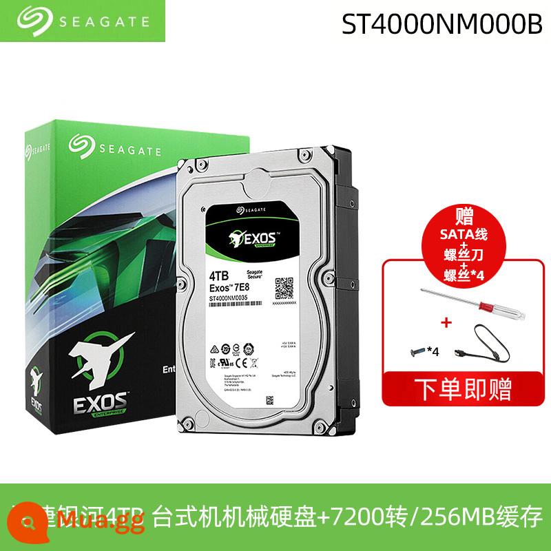 Ổ Cứng Cơ Seagate Barracuda 1T/2T Máy Tính Để Bàn Máy Tính SATA 4T/6T/8T Đĩa Game Lưu Trữ Dung Lượng Lớn - [Bộ lưu trữ doanh nghiệp Galaxy] ST4000NM000B 4TB