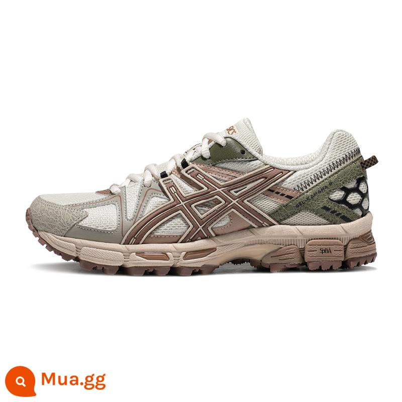 Giày chạy bộ đường mòn xu hướng nữ ASICS Arthur GEL-KAHANA 8 Giày thường ngoài trời phong cách cổ điển - xám/đỏ gạch