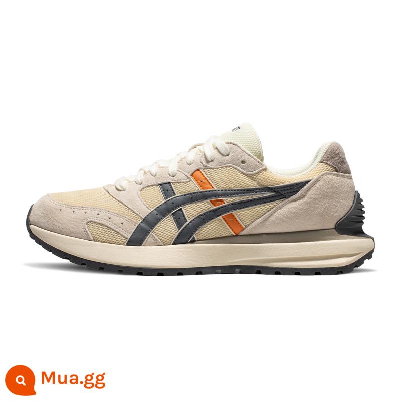 ASICS Arthur SC giày thường ngày thể thao mùa xuân nam và nữ phong cách cổ điển TARTHER SC đôi giày hổ đi bộ tháp - Màu be/xám