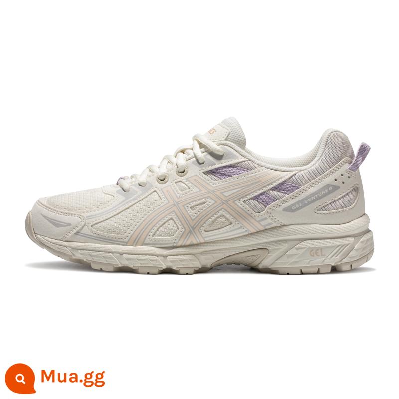 Giày chạy việt dã ASICS Arthur mùa hè mới GEL-VENTURE 6 dành cho nam - trắng/hồng—nữ