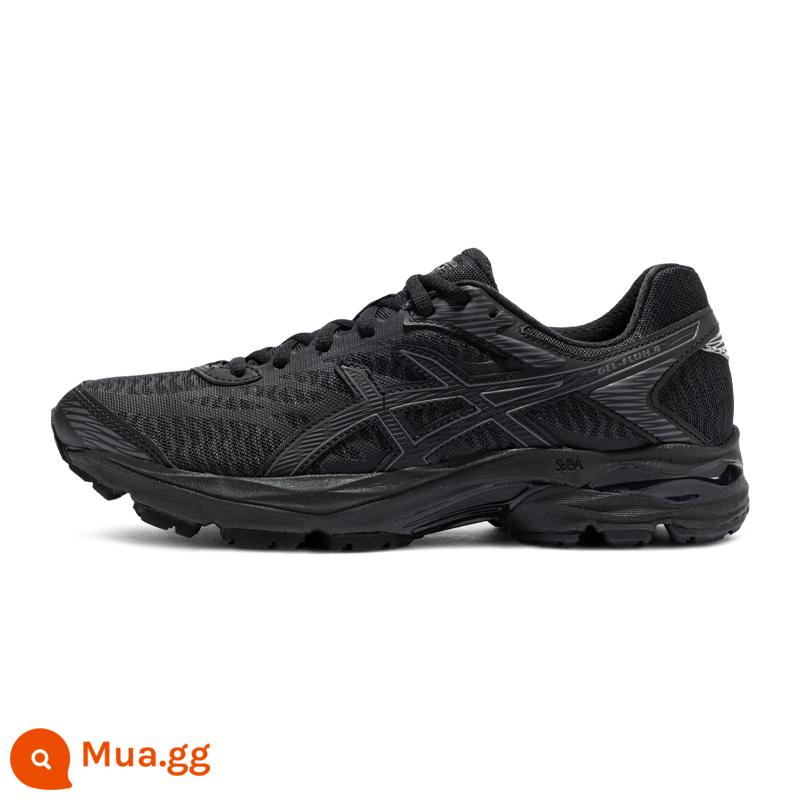 Giày chạy bộ nữ ASICS Arthur GEL-FLUX 4 lưới thoáng khí đệm nhẹ giày chạy bộ sneakers - đen/