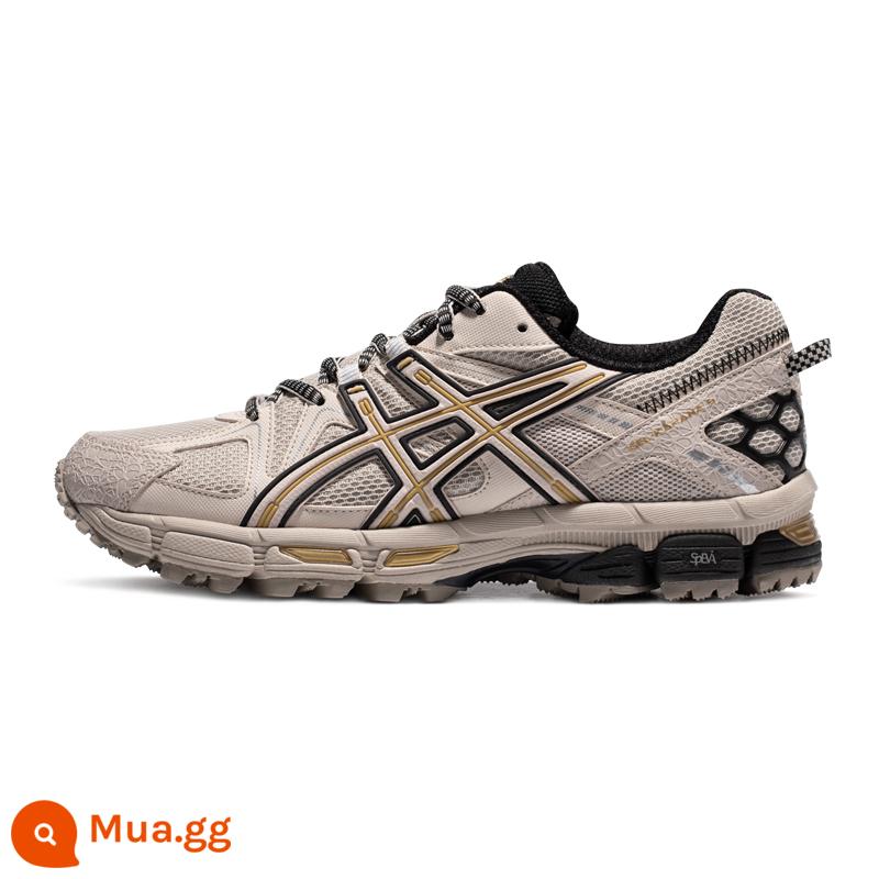 Giày chạy bộ xuyên quốc gia mùa xuân nam và nữ ASICS Arthurs GEL-KAHANA 8 Giày thể thao đế dày tăng chiều cao - /kaki/kaki/ —Nam