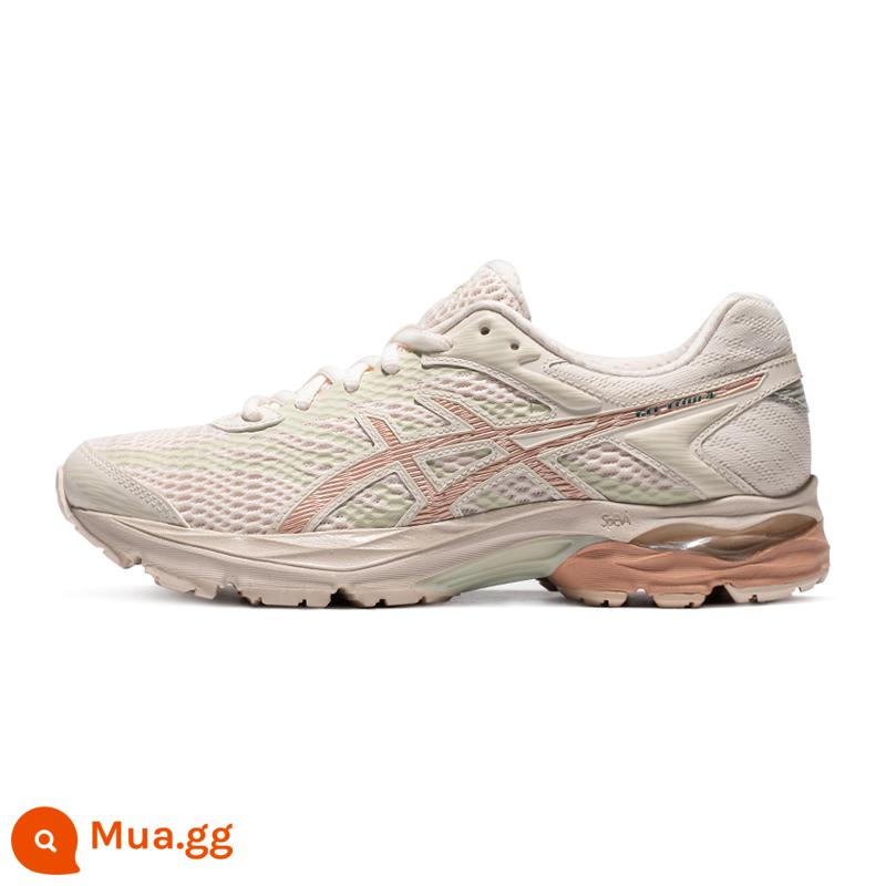 Giày chạy bộ nữ ASICS Arthur GEL-FLUX 4 lưới đệm thoáng khí giày chạy bộ thoải mái sneakers - kem/hồng