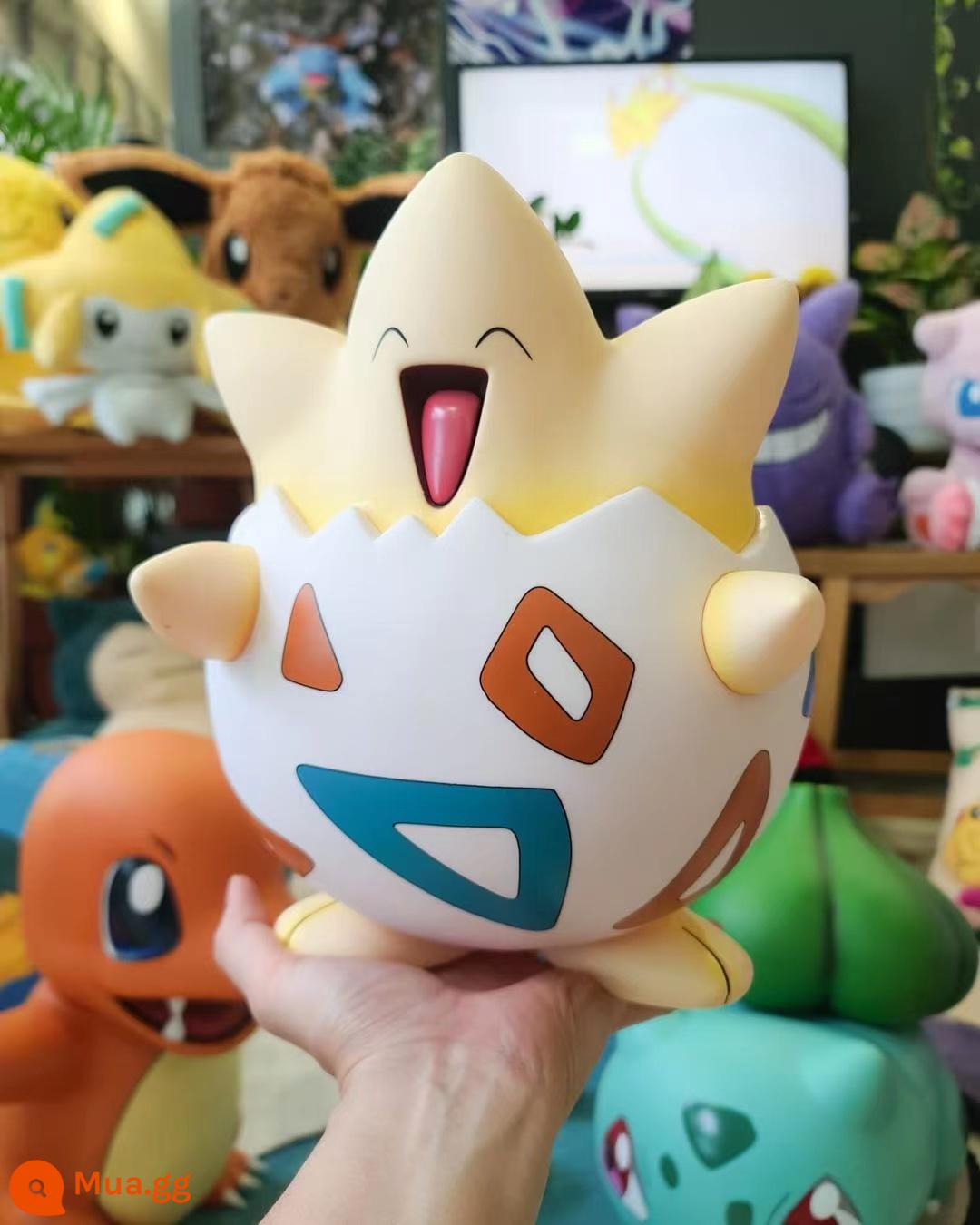 Tsundere Jenny Rùa Mẫu Pokémon Kara Miao Ếch Charmander Vịt 1:1 Lớn Vật Trang Trí Hợp Thời Trang Chơi Quà Tặng - Togepi 25cm