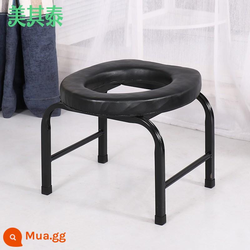 Ghế ngồi toilet ghế ngồi toilet bà bầu toilet người già thai sản ghế ngồi toilet di động ghế ngồi xổm toilet phân ghế - đen