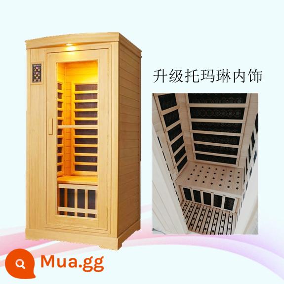 FAR -Infrared Nano -sweat Phòng hấp Carbon Spar Graphene Health House Nhà Photoretopoly Nhà sinh học Nhà tắm hơi Nhà - Tourmaline nâng cấp màu vàng nhạt Athens số 1