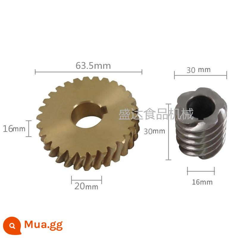 Xingfeng Xinfeng B20g B30G Trực tua tuabin Trứng tuabin Phụ kiện 29 Copper Gear Rod Rod - Bánh giun + sâu