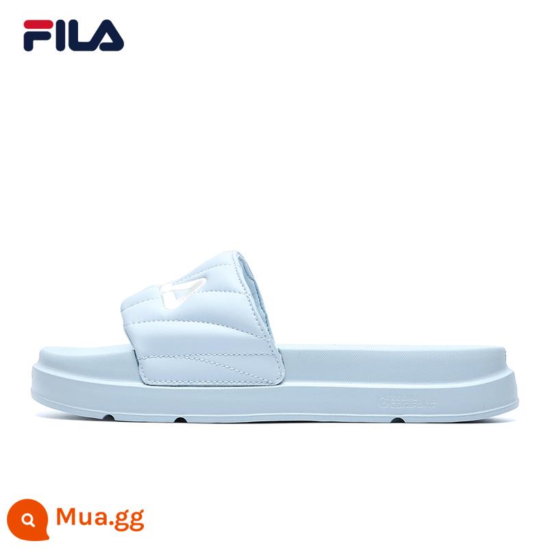 FILA Fila chính thức giày nữ giày thể thao dép đi trong nhà mùa hè đế dày dép xăng đan giày đi biển thuyền trôi giày nam - [Nữ] Glazed Grass Blue-OM