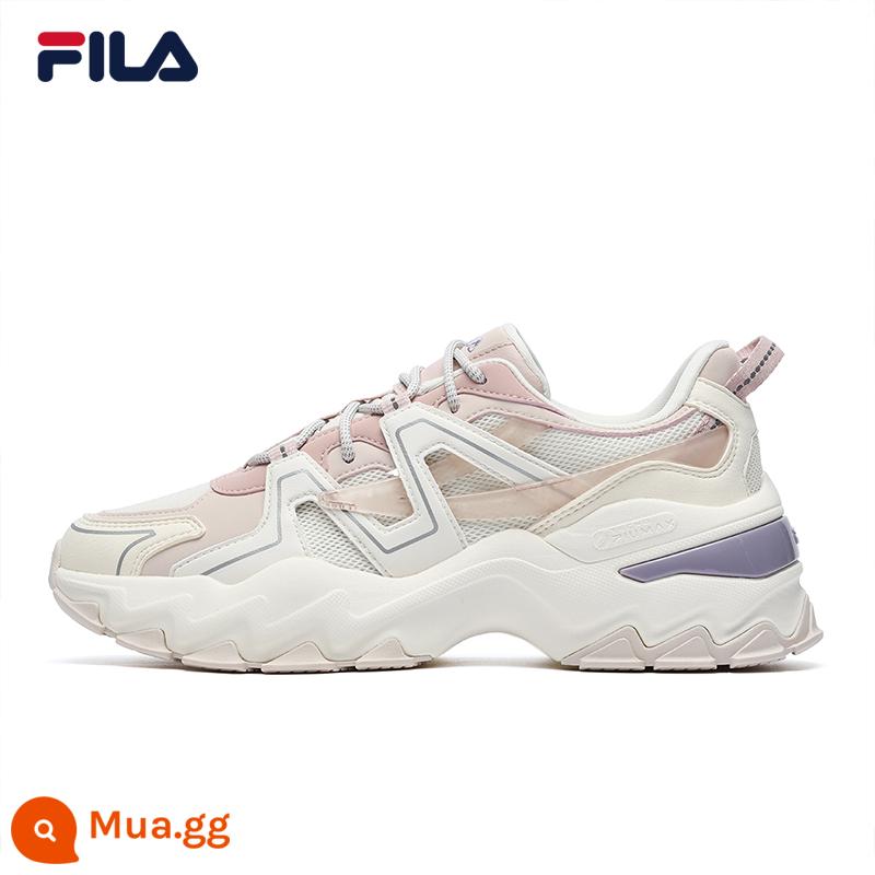 FILA Fila Aurora Bố Giày Nữ Mùa Thu Đông 2022 Thời Trang Mới Đế Dày Tăng Chiều Cao Giày Thường Nữ - Kem/Nude-GL