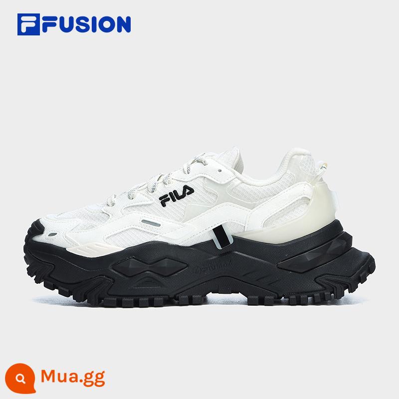 FILA FUSION Fila Giày nữ thời trang đế dày BIANCO kẹo cứng giày bố giày đế mềm giày thể thao cho nữ - Bạch Tuyết-SW