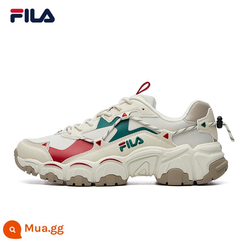 FILA Fila mèo vuốt 1 thế hệ nữ giày bố giày thời trang retro nhẹ giày thể thao đôi giày thường giày nam - [Nữ] Rùa Bồ Câu Vàng-TS (Phong Cách Năm Mới)