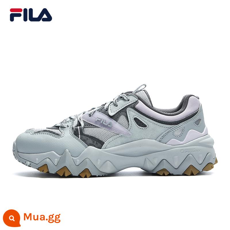 FILA Fila Oukman Thế Hệ Thứ 2 Giày Nữ Retro Giày Mùa Xuân 2023 Mới Thời Trang Giày Bố Giày - Màu xám cao cấp/màu xám lâu đài-HC