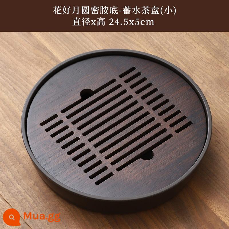 Teeboard Hộ gia đình thoát nước -kiểu trà kiểu Bamboo Biển Biển Ánh sáng sang trọng hiện đại Bong bóng Bong bóng Kung Fu Tea Set Tea Cup Pallet - Huahaoyueyuan-kích thước nhỏ 24,5m * khung gầm 5-melamine