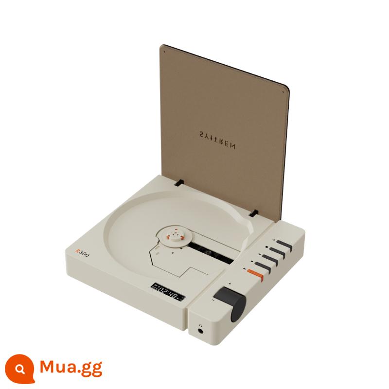 Syitren Sai Tallinn để bàn Bluetooth CD âm thanh di động nhà sốt đầu ra R300CD - Retro White [CD miễn phí] Máy không phát ra âm thanh