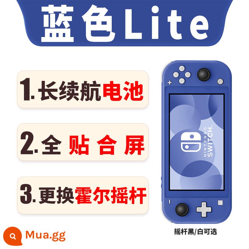 Máy chơi game Nintendo Switch Lte vừa vặn với màn hình Hall rocker phiên bản rút gọn thời lượng pin được sửa đổi ma thuật máy chơi game cũ - Màn hình Lite màu xanh vừa vặn pin lớn Hall rocker màn hình cảm ứng nguyên bản