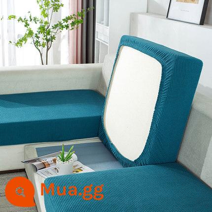 Kẻ sọc co giãn ghế sofa bao gồm tất cả kết hợp ghế sofa đệm tựa lưng bọc ghế sofa đa năng bọc ghế sofa - Kẻ sọc xanh đậm chải