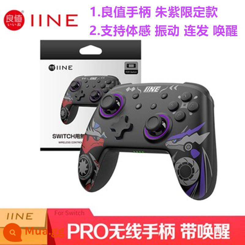 Tay cầm chuyển đổi giá trị tốt Tay cầm chơi game đánh thức PRO OLED Zhuzi giới hạn ở bốn thế hệ tay cầm loại mèo NS - Giá trị tốt Wake Up thế hệ thứ 3 NFC Zhuzi L746