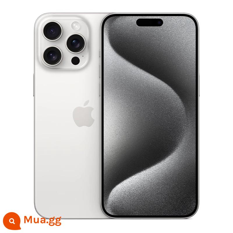 [24 kỳ miễn lãi/ủy quyền chính thức] Apple/Apple iPhone 15 Pro sản phẩm mới Điện thoại di động 5G trang web chính thức chính thức cửa hàng hàng đầu đích thực không phải 14pro max ngân hàng quốc gia giảm giá 11 - titan trắng