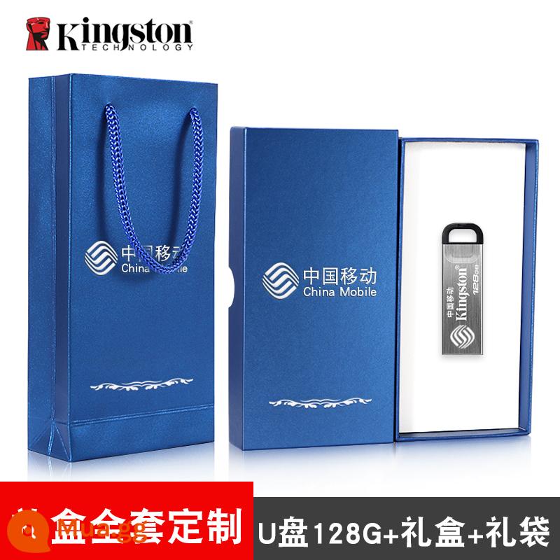 Ổ đĩa flash Kingston 128g truyền nhanh USB3.2 cổng xanh tốc độ cao Ổ đĩa flash USB nhanh có thể mã hóa kim loại chống thấm nước có thể tùy chỉnh ổ đĩa flash g dung lượng bộ nhớ lớn Trang web chính thức chính thức hàng đầu của Kingston chính hãng - Bộ hộp quà tặng 128G+ được tùy chỉnh hoàn toàn