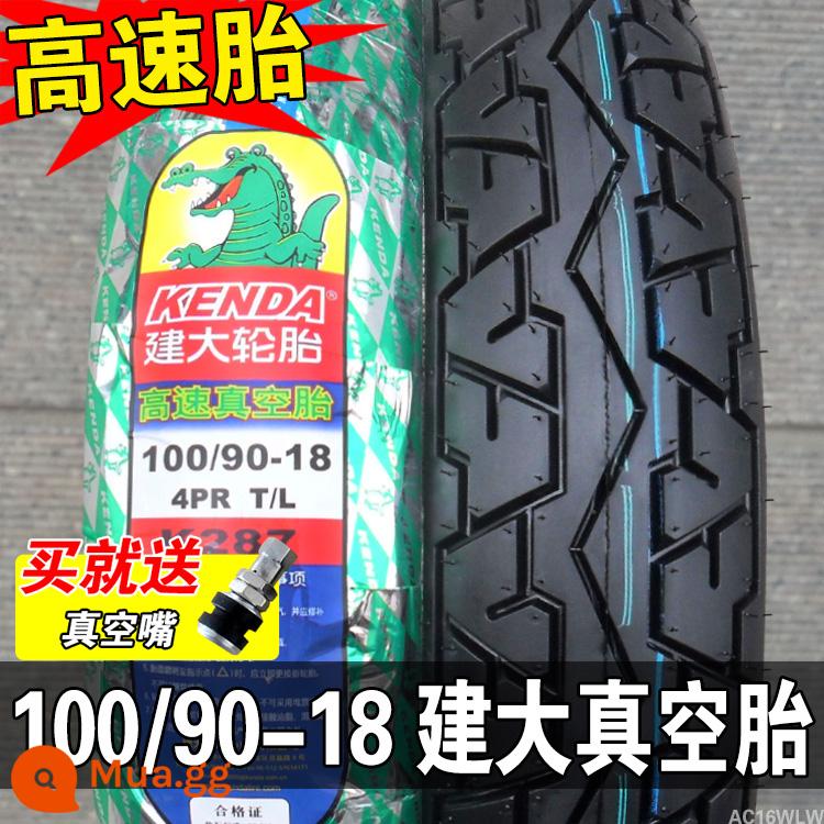 Zhengxin Tyre 90/90-18 lốp không săm 100/80-18 lốp địa hình lốp trước lốp sau lốp xe máy Hạ Môn - Lốp không săm Kenda 100/90-18 (bảo hành một năm)