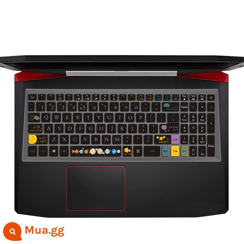 Acer Màng bảo vệ bàn phím Acer Shadow Knight 4 Máy tính xách tay AN515 NITRO 5 Đế che bụi máy tính Shadow Knight 3 thế hệ phiên bản nâng cao Vỏ silicon chống nước hình cô gái hoạt hình dễ thương - [Hiệp sĩ bóng tối 3] Hành tinh dễ thương