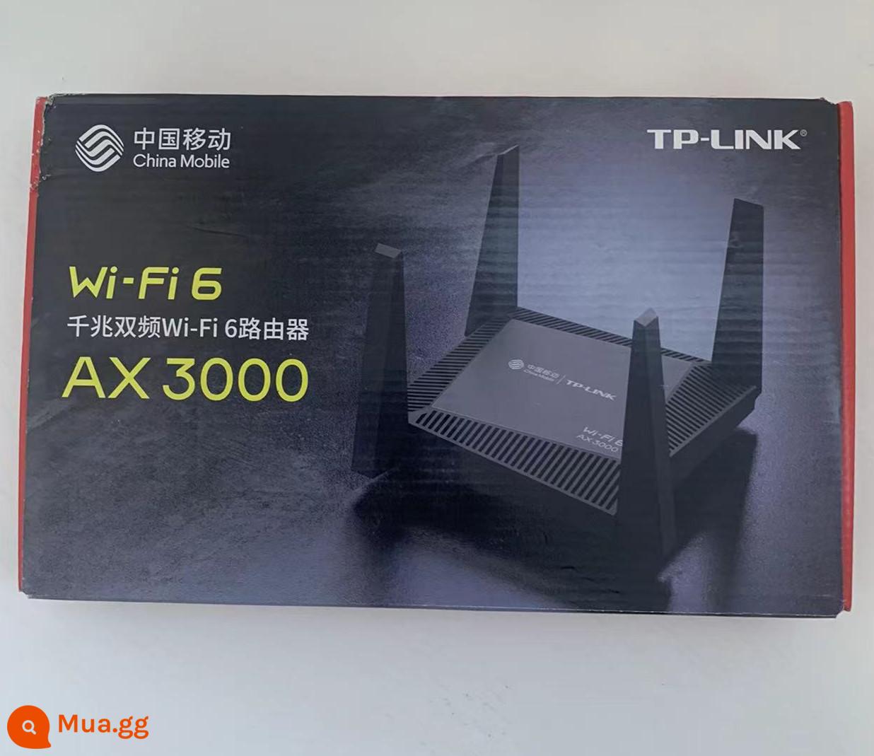 China Mobile rax3000z cổng Gigabit tần số kép bộ định tuyến WiFi6 không dây 3000M rax3000q - TP WMA301 phiên bản di động 3000M wifi6 [từ 4 chiếc]