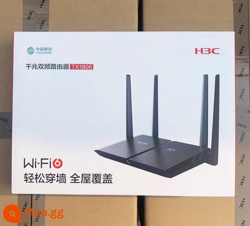 China Mobile rax3000z cổng Gigabit tần số kép bộ định tuyến WiFi6 không dây 3000M rax3000q - Bộ định tuyến di động AX1800wifi6 H3C tx1806 [từ 4 chiếc]