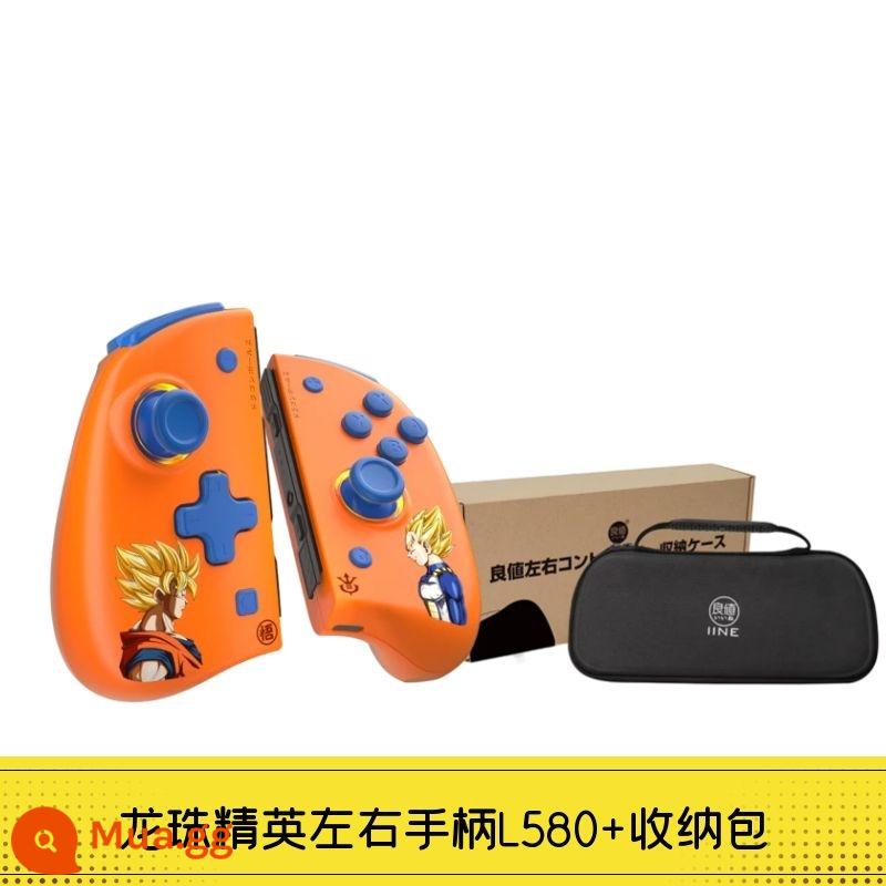 Giá trị tốt Nintendo Switch Joycon Elite Tay cầm chuyên nghiệp Bluetooth NS xung quanh Demon Mech Wake Up - [Giá Tốt] Bộ điều khiển Dragon Ball Elite + Túi đựng