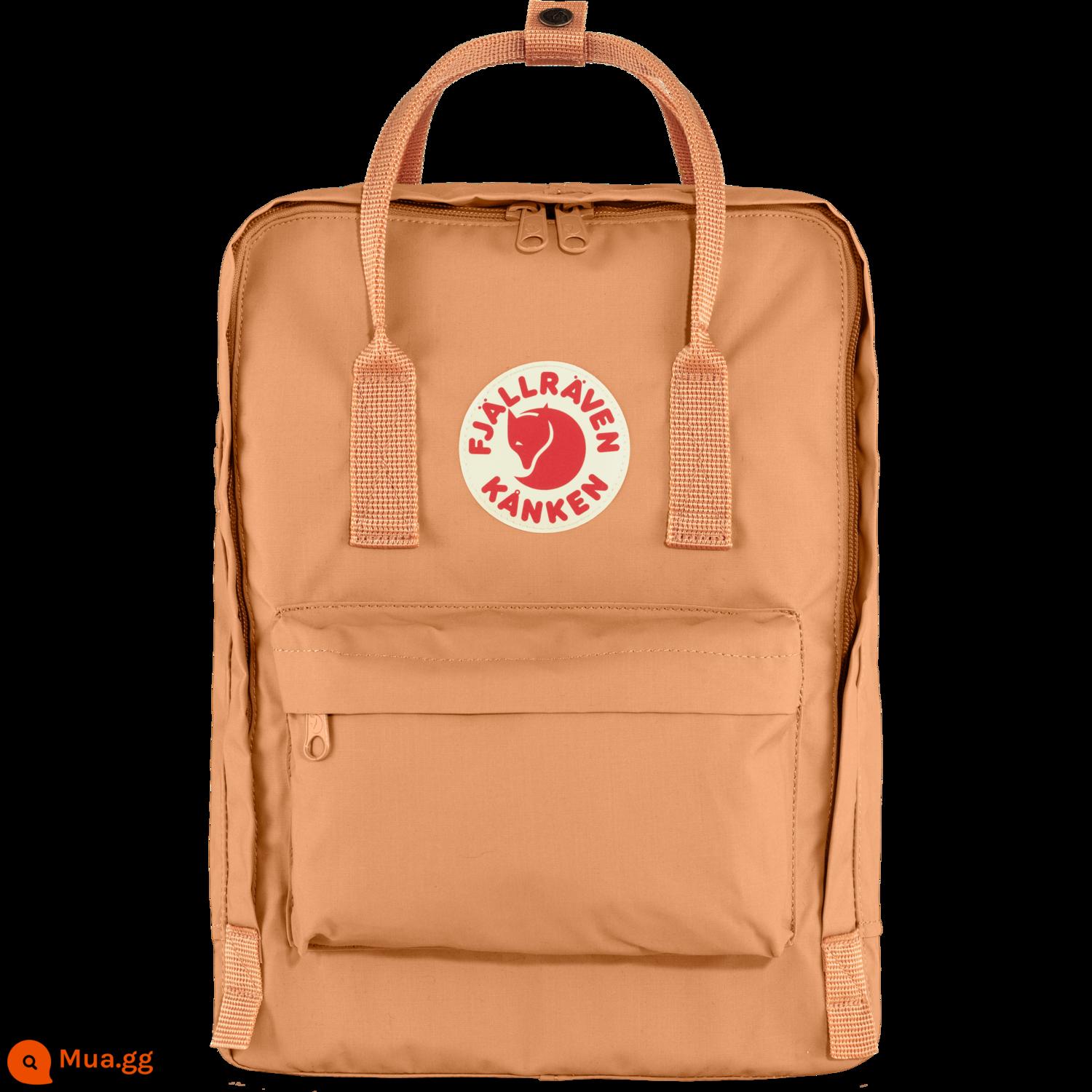 Thụy Điển đích thực Fjallraven cáo bắc cực ba lô Kanken nam nữ nhẹ ba lô du lịch túi thể thao - Màu đào 241