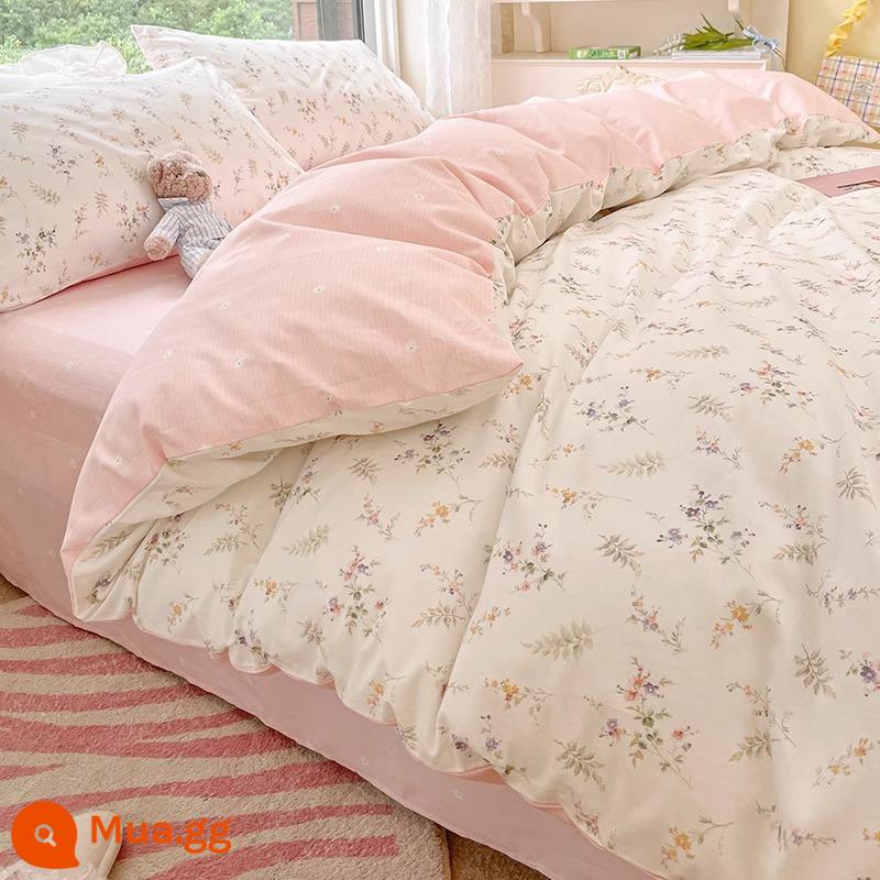 Đơn giản chăn ga cotton đơn mảnh 150x200 đơn ký túc xá sinh viên chăn ga 200x230 chăn đơn nam - sức sống