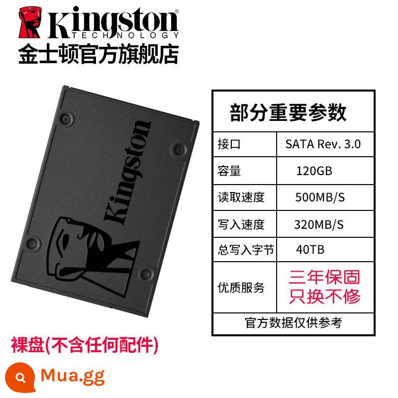 Ổ cứng thể rắn SSD Kingston240G/480G/960G máy tính xách tay máy tính để bàn sata2.5 inch phi 500g - SATA3.0-120G