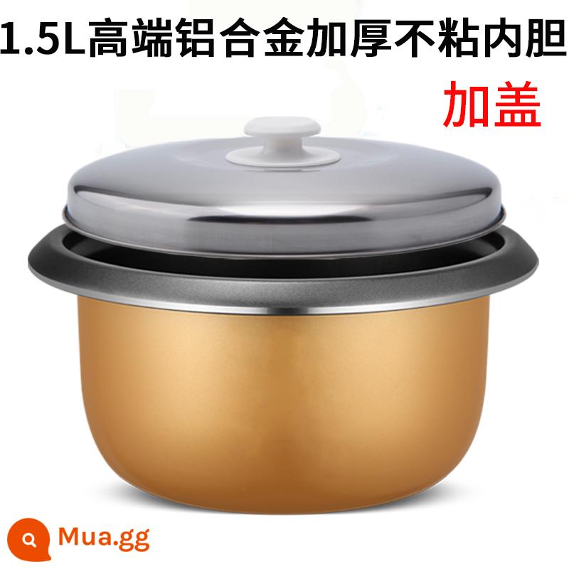 Nồi cơm điện bán cầu kiểu cũ lòng nồi 1.5L2L3L4L5L6L nồi cơm điện chống dính lòng nồi dày phụ kiện đa năng - Lòng nồi chống dính dày 1.5L bằng hợp kim nhôm + nắp