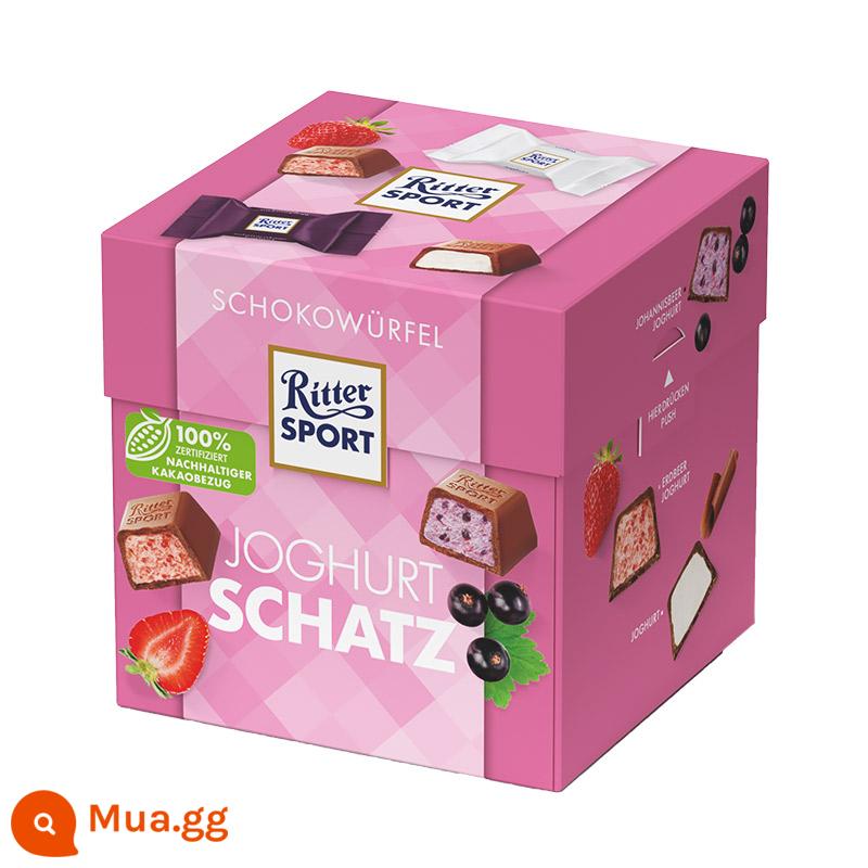 German Ritter Sport Ritter Spode Sports Selected Sandwich Sô cô la 176g Đồ ăn vặt nổi tiếng trên Internet nhập khẩu - Bánh mì sữa chua 176g [hộp bột]