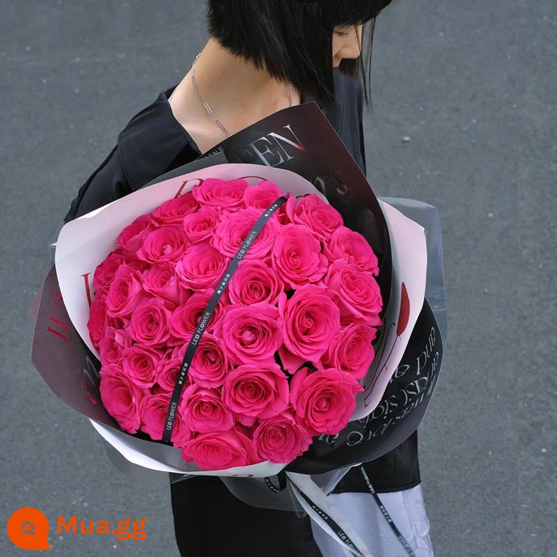 Hoa Hồng Đỏ Floyd Bó Hoa Cao Cấp Manta Flower Express Cùng Thành Phố Giao Hàng Bạn Gái Cầu Hôn Toàn Quốc Thượng Hải - [Tươi Nhỏ] 33 Bó hoa Freud