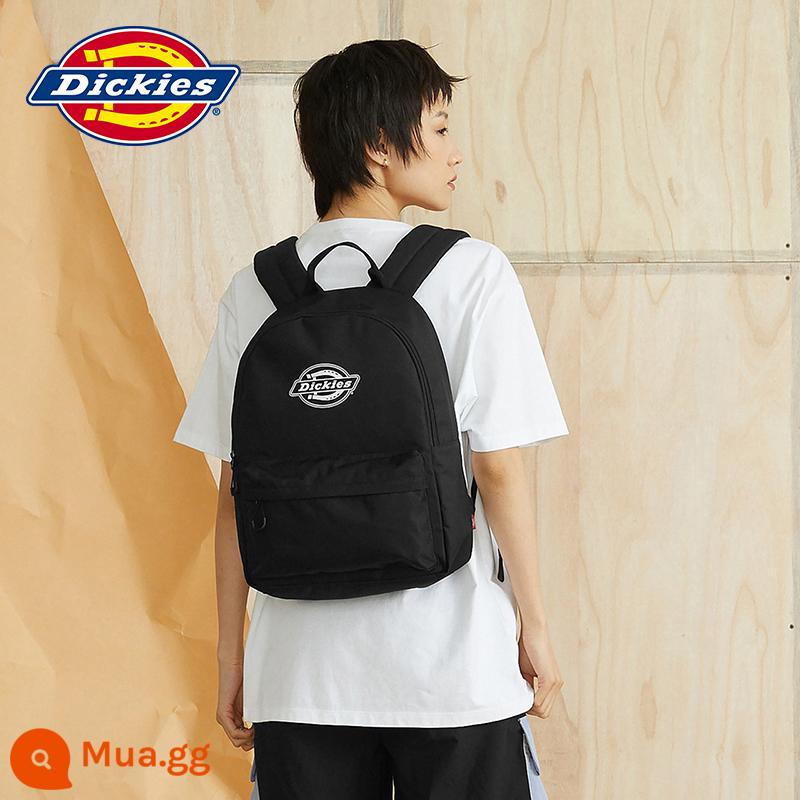 Dickies Túi Nam Nữ Cặp Đôi Mùa Thu Đông Cổ Đơn Giản Màu Nguyên Chất Phụ Kiện Ba Lô 10535 - đen