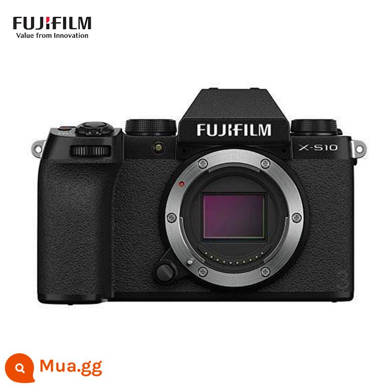 Một lượng nhỏ tại chỗ Máy ảnh một mắt siêu nhỏ Fuji X-S10 retro máy ảnh kỹ thuật số 4K vlog Nâng cấp Fuji xs10 XT30 - đen