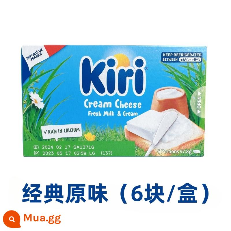 Kiri Phô Mai Hạt Người Yêu Kem Pháp Điểm Nhỏ Kai Rui Phô Mai Cho Trẻ Em Ăn Liền Khối Phô Mai Dâu Tây - [Ngày mới] Hương vị cổ điển nguyên bản*1 hộp