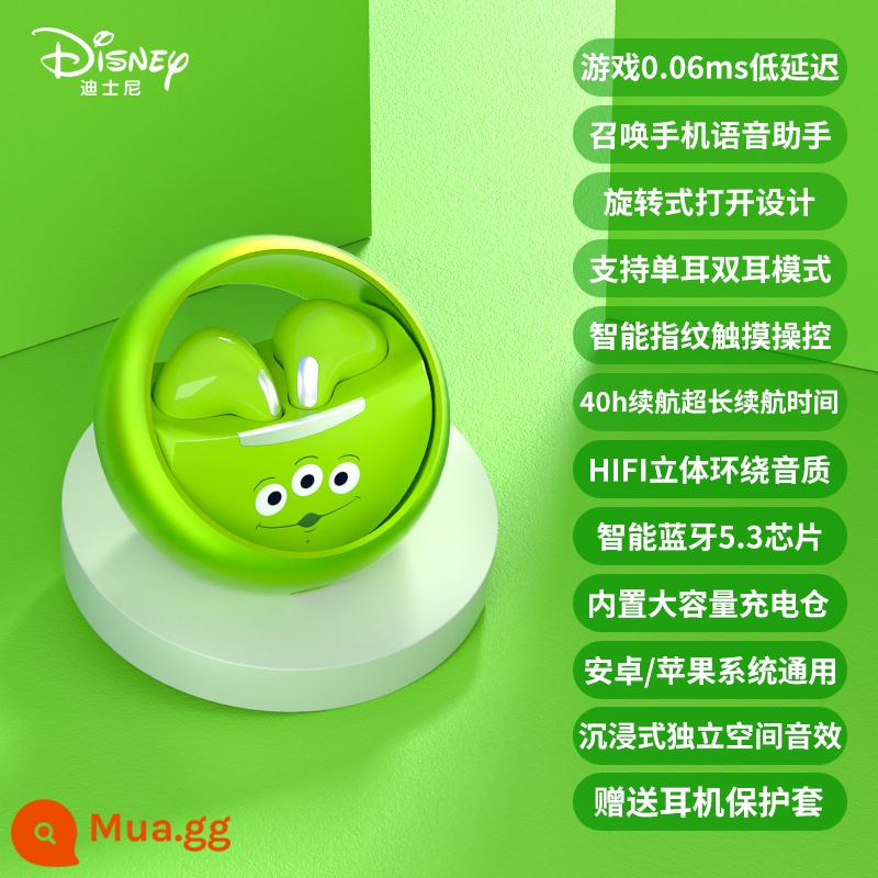 [Hàng chính hãng chính thức] Tai nghe bluetooth cao cấp Disney tai nghe không dây bluetooth cô gái in-ear giảm tiếng ồn mới - [Công nghệ âm thanh không gian + Giảm tiếng ồn thông minh DNR + độ trễ thấp 0,06ms cho trò chơi + thời lượng pin dài 40 giờ + Thư trực tiếp từ Tmall + dùng thử 90 ngày + hộp bảo vệ tai nghe miễn phí] Sanyanzai