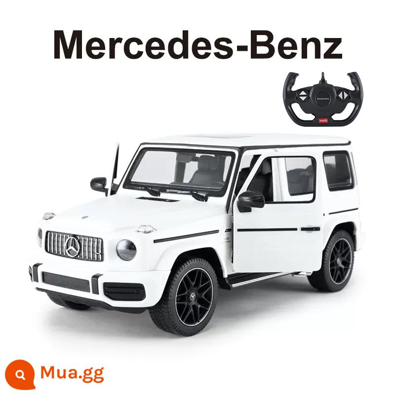 RASTAR/Xinghui Mercedes-Benz G xe ô tô điều khiển từ xa cho bé xe địa hình điện mô hình sạc đồ chơi bé trai - 1:14 Mercedes-Benz AMG G63 màu trắng [Mẫu sạc USB]