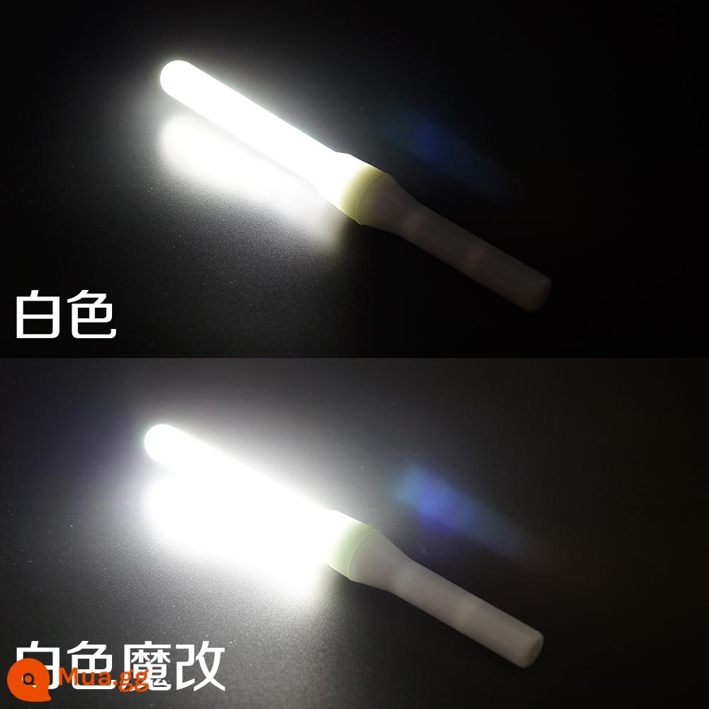 Renguang Society Light Feather Star PL bùng nổ thanh huỳnh quang điện tử PolarLight thanh thay đổi ma thuật nên hỗ trợ cuộc gọi nghệ thuật WOTA - Tích hợp 3 pin thử nghiệm màu trắng