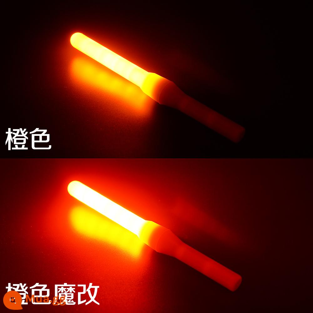 Renguang Society Light Feather Star PL bùng nổ thanh huỳnh quang điện tử PolarLight thanh thay đổi ma thuật nên hỗ trợ cuộc gọi nghệ thuật WOTA - Màu cam (màu đỏ Mogai) Tích hợp 3 pin thử nghiệm