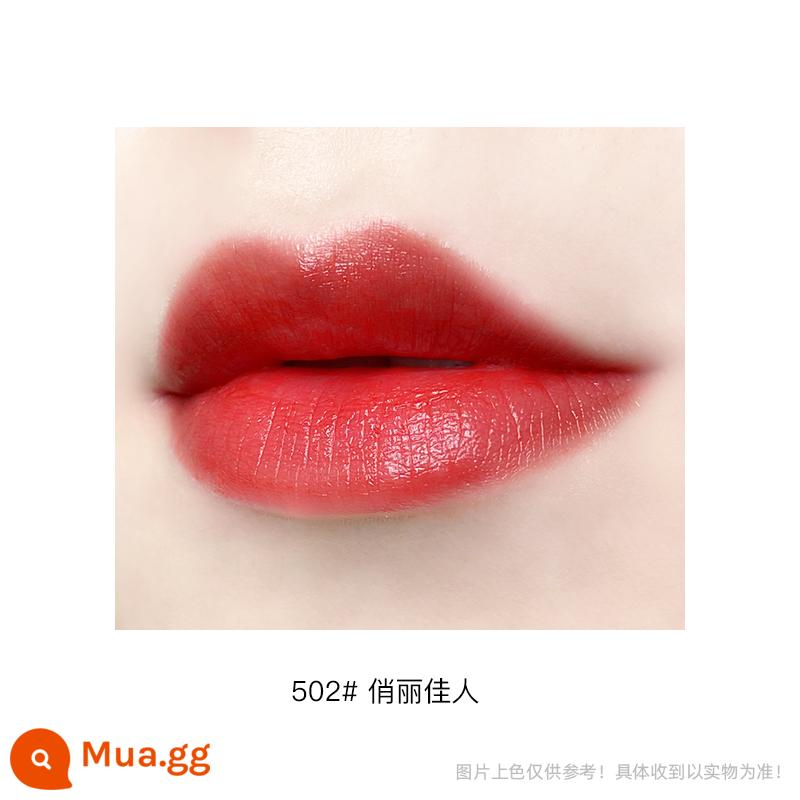 Son satin màu Gucci/GUCCI 3.5g tôn nước da và dễ lên màu Dưỡng ẩm hàng chính hãng Dưỡng ẩm và dễ lên màu - 502 quý cô xinh đẹp