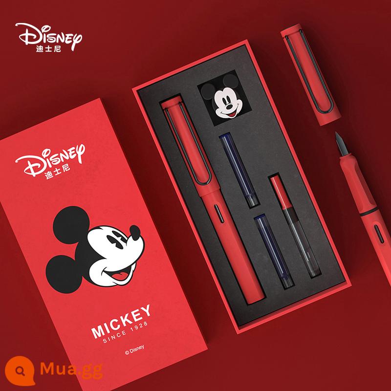 Miễn phí vận chuyển Disney bút hộp quà tặng hộp mực có thể được thay thế cho học sinh món quà đặc biệt tinh tế lưu niệm chữ ký bút - mickey