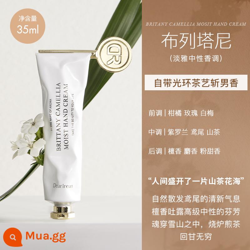 Kem dưỡng tay hương Irene độc đáo dưỡng ẩm không nhờn dễ thấm 35ml size du lịch chống nứt nẻ mùa thu đông - Trà trắng Britta