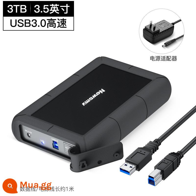 Ổ cứng di động Newman 8T dung lượng lớn 3T tốc độ cao trò chơi 12T lưu trữ ổ cứng máy tính để bàn 4T nguồn điện bên ngoài chính hãng - [3TB] Ổ cứng máy tính để bàn 3,5 inch