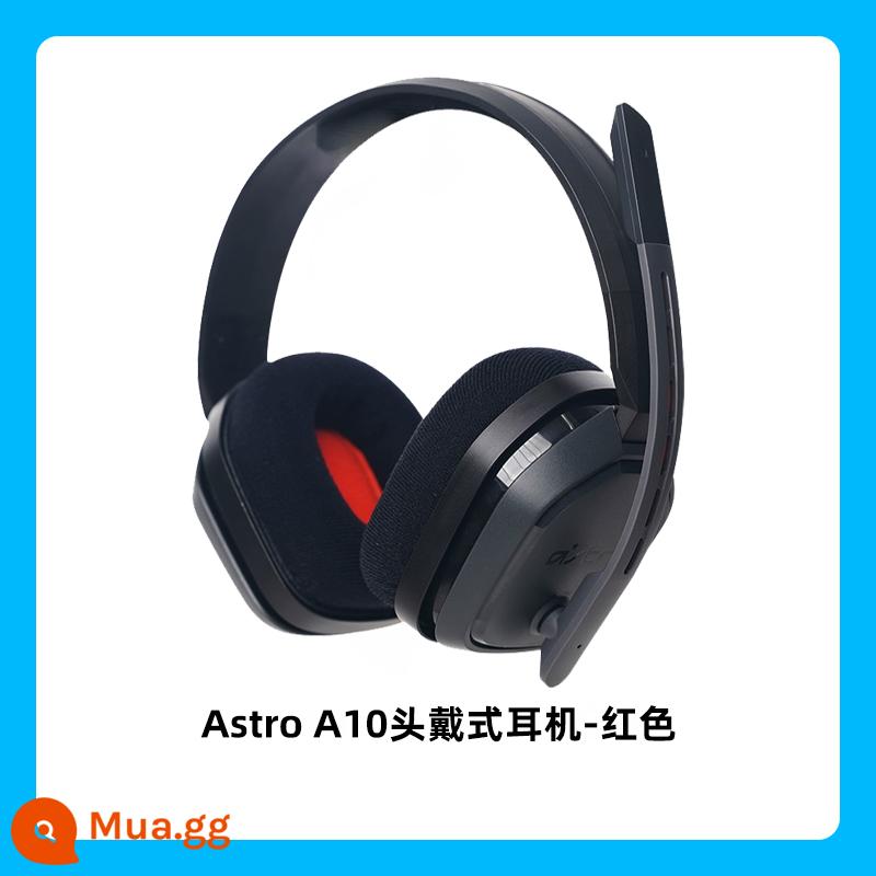 Tai nghe Logitech Astro A10 có Micrô gấp cho âm thanh nổi chơi game - màu đỏ