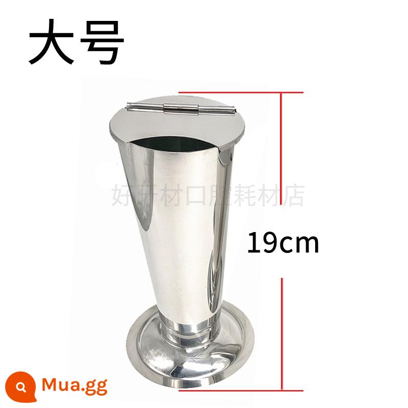 Răng Miệng Khay Inox Nha Khoa Có Nắp Đĩa Vuông Lưu Trữ Kim Loại Dụng Cụ Hộp Cotton Nhíp Thùng Cong Eo Đĩa - Thùng nhíp cỡ lớn