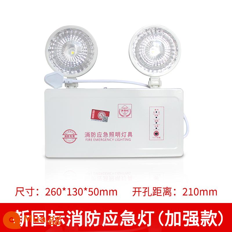 Đèn chiếu sáng khẩn cấp hai trong một có thể sạc lại đèn LED đôi bảng chỉ báo sơ tán đèn chiếu sáng thoát hiểm an toàn tại nhà - [Phiên bản nâng cao] Giá đỡ đèn chiếu sáng khẩn cấp sáng hơn