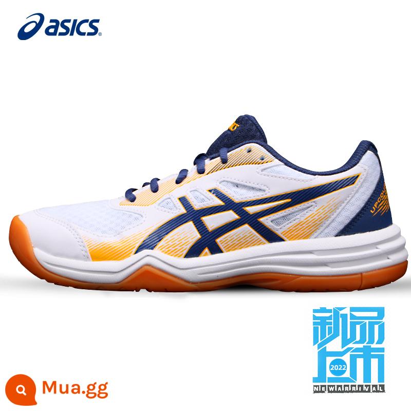 Giày bóng bàn Asics / Arthurs giày nam giày nữ giày thể thao bóng bàn chuyên nghiệp Asics chống trượt thoáng khí - [Thông quan đặc biệt]-Trắng/Xanh 1071A086-100 Bóng bàn/Cầu lông phổ thông